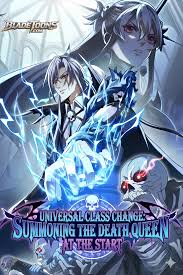 Mudança de Classe Universal: Invocando a Rainha da Morte no Início Cover Image