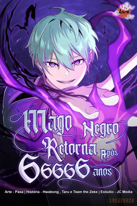 O Mago Negro que Retorna Após 66666 Anos Cover Image