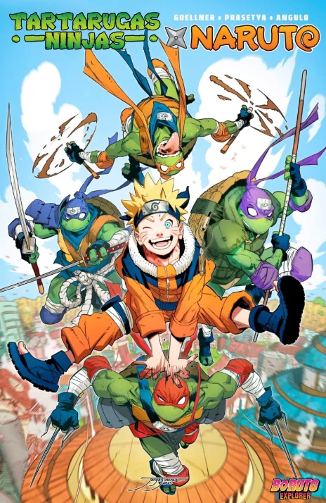 Tartarugas Ninjas x Naruto Cover Image